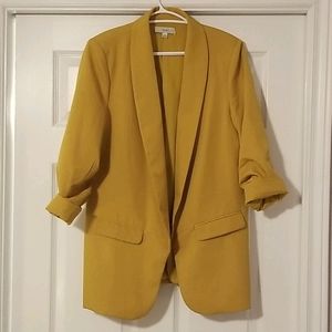 Marigold 3/4 Sleeve Blazer